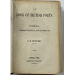 The book of British Poets. Portraits, characteristics and extract
