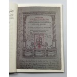 Teslar Józef Andrzej, Mistrza Samuela Typographa Polaka sławnego we Florencyjej osiadłego żywota i dzieł jego znamienitych...[nakład 150 egz.]