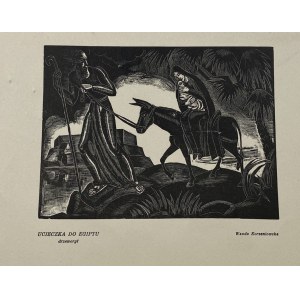Korzeniowska Wanda, Ucieczka do Egiptu drzeworyt [1932]