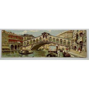 [Karta pocztowa] Venezia, Ponte di Rialto