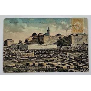 [Karta pocztowa] Jerusalem - Tombeau de David sur le Mont Lion
