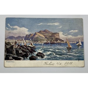 [Karta pocztowa] Włochy, Palermo [1908]