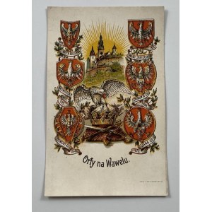 [Karta pocztowa] Orły na Wawelu [1920]