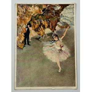 Degas Edgar - Tancerka na scenie [znaczek XXVIII MŚ w Szermierce Gdańsk 1963]