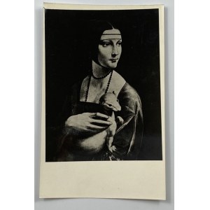 da Vinci Leonardo - Dama z gronostajem / Portret damy z gronostajem [Dama z łasiczką]
