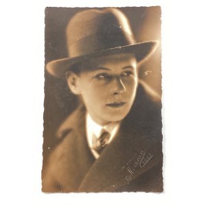 [Uniejów] Fotografia z dedykacją [1931], sygnowana Foto Atelier Mimosa Łódź