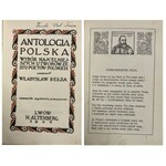 ANTOLOGIA POLSKA - OKŁADKA I ZDOB. BUKOWSKIEGO