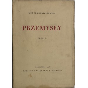 BRAUN - PRZEMYSŁY. POEZJE