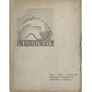 CHIMERA rok 1901 TOM I DRZEWORYT JAPOŃSKI