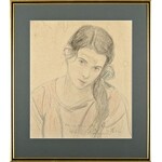 Wlastimil Hofman (1881-1970), Portret Heleny Fliszewskiej (1922)