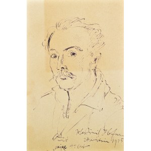 Wlastimil Hofman (1881-1970), Autoportret (1925)