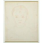 Wlastimil Hofman (1881-1970), Portret dziecka (1926)