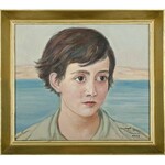 Wlastimil Hofman (1881-1970), Portret chłopca (1943)