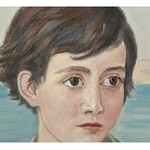 Wlastimil Hofman (1881-1970), Portret chłopca (1943)