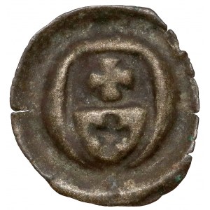 Casimir IV Jagiellonian, Brakteat Elbląg - narrow shield