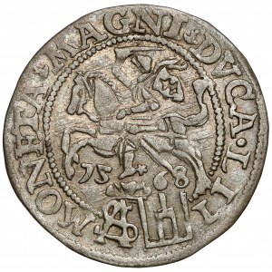 Sigismund II Augustus, Grosz per Polish foot 1568, Tykocin