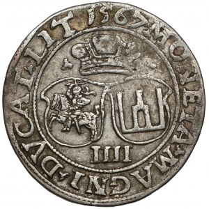 Zikmund II August, Čtyřnásobný Vilnius 1567 - chyba D ^ REX - velmi vzácné