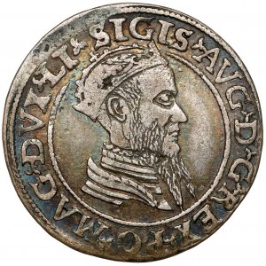 Sigismund II Augustus, Vierfaches Vilnius 1568 - LI/LITV - schön