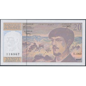 Frankreich, 20 Francs 1997
