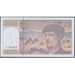 Francja, 20 Francs 1997