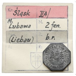 Liebau (Lubawa), 2 Fenigel ohne Datum - ex. Kalkowski