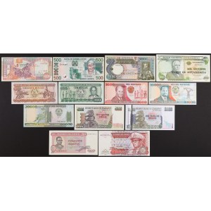 Afrika, MIX-Banknotenset (13 Stück)