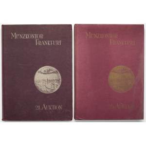 Münzkontor Frankfurt - Auktionskatalog 21 und 25 (2pcs)