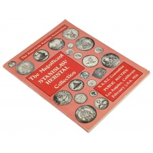 Herstallův aukční katalog z roku 1974 - rozsáhlá sbírka polské numismatiky