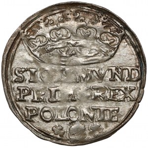 Sigismund I the Old, Cracow 1528 penny - very nice