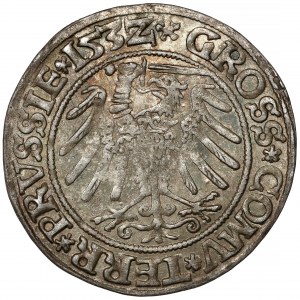 Sigismund I the Old, Torun 1532 penny - PRVS - very nice