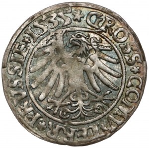 Sigismund I. der Alte, Toruń Pfennig 1535 - letzter - sehr schön