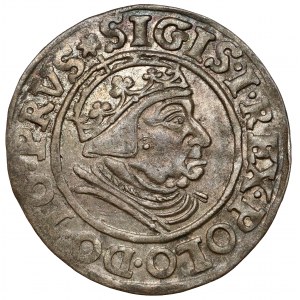 Zikmund I. Starý, gdaňský groš 1539 - velmi pěkný