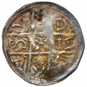 Sliezsko, Mieszko I Plątonogi (1163-1211), Denár Vroclav - LODIZLAVS