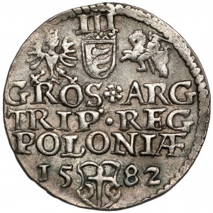 Stefan Batory, Trojak Olkusz 1582 - b.ładny