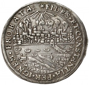 Jan II Kazimierz, Talar Toruń 1629 (1659) - Brandtalar - płonące miasto