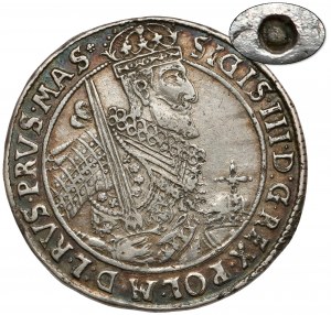 Zygmunt III Waza, PÓŁTALAR Bydgoszcz 1628 II - z puncą - b.rzadki
