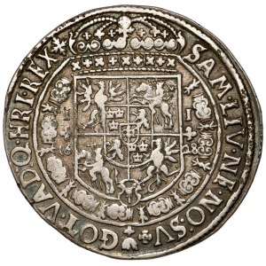 Sigismund III Vasa, PÓŁTALAR Bydgoszcz 1628 II - mit Stempel - sehr selten