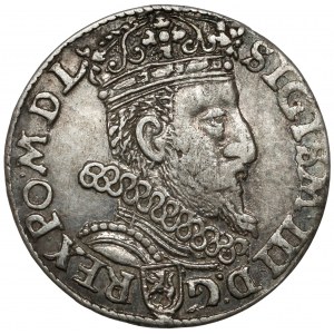Zikmund III Vasa, Trojak Krakov 1602 - reverz 2