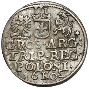 Žigmund III Vasa, Trojak Krakov 1602 - reverz 2
