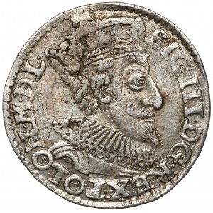 Zygmunt III Waza, Trojak Olkusz 1593 - nieujęta odmiana