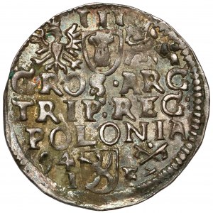 Sigismund III Vasa, Trojak Poznań 1594 - P-O error