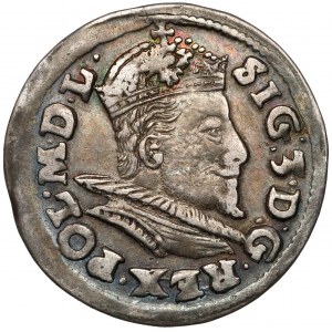 Zygmunt III Waza, Trojak Lublin 1595 - b.ładny