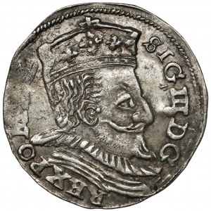 Sigismund III Vasa, Trojak Lublin 1598 - L im Datum - klein