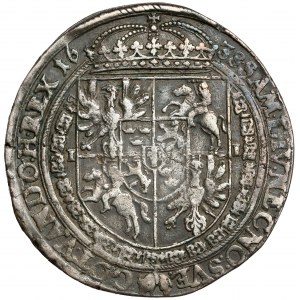 Wladyslaw IV. Wasa, Bromberg-Taler 1638 II - sehr selten