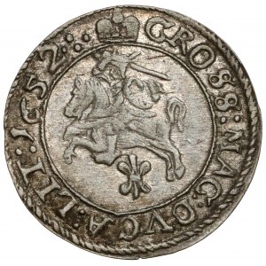 Ján II Kazimír, penny Vilnius 1652