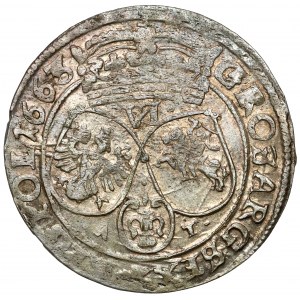 Jan II Kazimír, šestý z Bydhoště 1663 AT - MDLRP