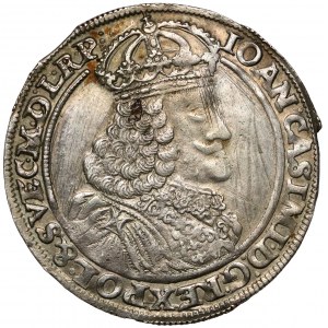 John II Casimir, Ort Poznan 1653 AT - oval