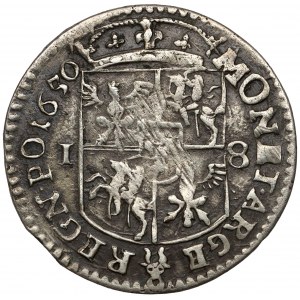 Ján II Kazimír, Ort Wschowa 1650 - CASIMIR - vzácny