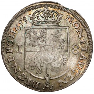 Johannes II. Kasimir, Ort Wschowa 1655 MW - sehr selten