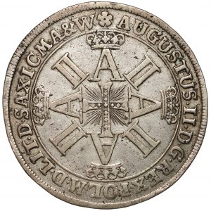 August II. der Starke, Thaler Leipzig 1702 - Dannebrog-Orden